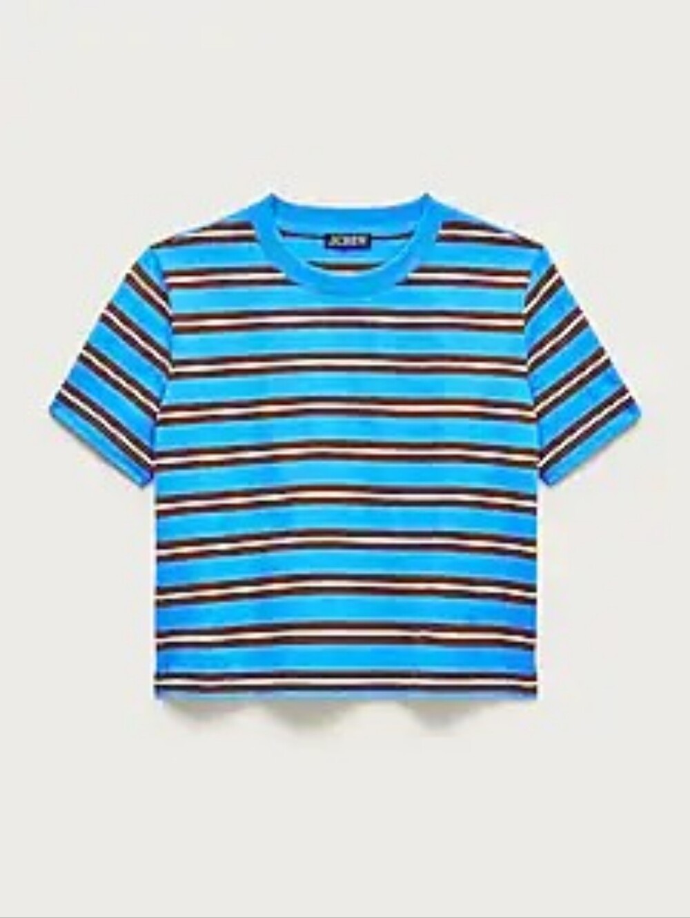 J. Crew Boyfriend Jersey Relaxed Cropped T-shirt